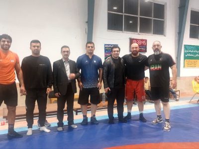 آوردگاه افتخار و همدلی/ تمرین مشترک قهرمانان کشتی، تصویری ماندگار از وحدت و امید در ورزش مازندران